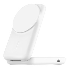 Belkin WIZ038kq 25 Watt Qi2 2-in-1 Ladestation, weiss