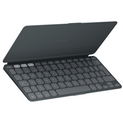 Logitech Keys-To-Go 2 Tastatur für iPad QWERTZ-Layout, graphit