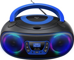 Denver DAB+ Boombox Mit DAB+/FM-Radio TDB-212, ,blue
