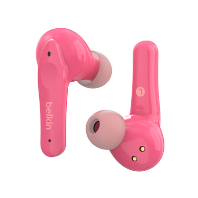 Belkin SOUNDFORM NANO Pink, Bluetooth, Kopfhörer, 5Stunde(n) Akkulaufzeit, Micro-USB