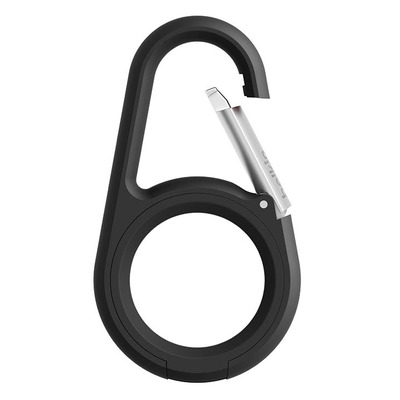 Belkin Secure Holder mit Karabiner für Apple AirTag, schwarz