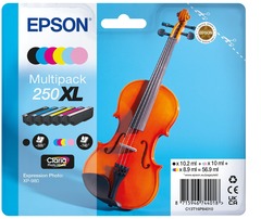 Epson 250XL XP Tinte -6 cmyk lc/lm 4200Seiten