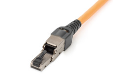 DIGITUS CAT 6A Feldstecker biegbar, Staubschutzkappe