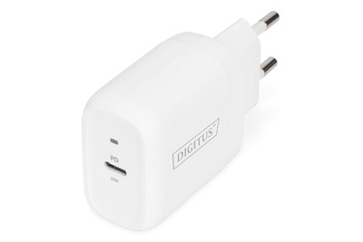 DIGITUS USB-C Ladeadapter 20W, PD 3.0, weiß