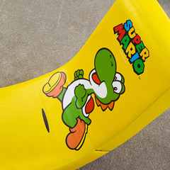 XROCKER Gaming Bodensessel gelb VIDEO ROCKER Super Mario/Yoshi
