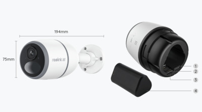 Reolink Go Series G340 Battery-4G