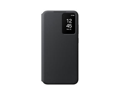 Samsung Smart View Wallet Case S24+, Black + Mobeen Glas