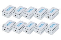 DIGITUS CAT 6 Verbindungsmodul für Twisted Pair Kabel 10 Stk.