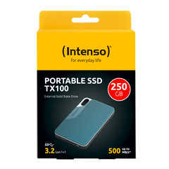 Intenso External SSD  250GB TX100 blue