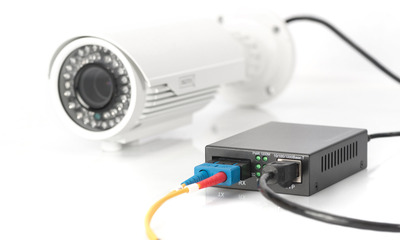 DIGITUS Gigabit PoE Medienkonverter, RJ45 / SC, MM, PSE
