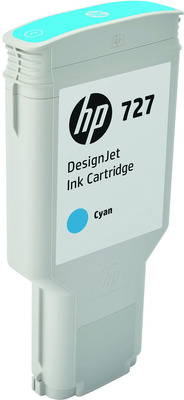 HP Tintenpatrone Nr. 727 Cyan 300ml