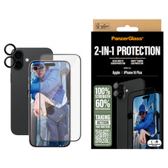 PanzerGlass 2-in-1 iPhone 16 Plus