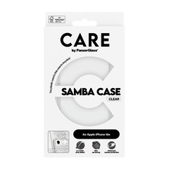 CARE Case Fashionable Samba, Transparent iPhone 17e / 16e