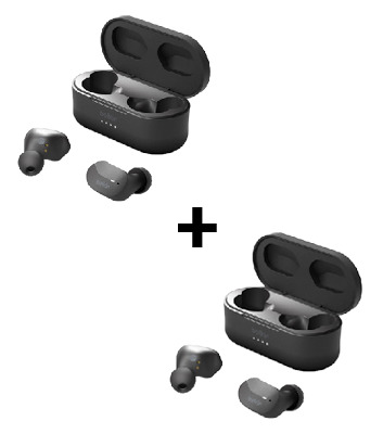 Belkin SOUNDFORM™ True Wireless In-Ear Kopfhörer, schw. 2für1
