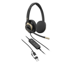 Poly Mission 820 Stereo USB Wired Headset