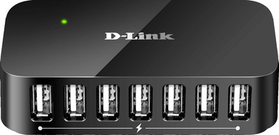 D-Link DUB-H7 USB 2.0 Hub 7-Port mit Netzteil