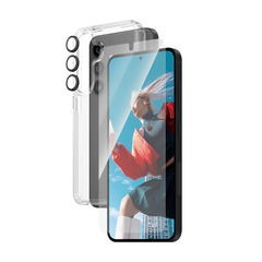 PanzerGlass 3-in-1 Pack Samsung Galaxy S24 -Ultra-Wide Fit