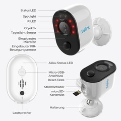 Reolink Argus Series B310 with Solar Panel