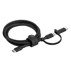 Belkin BOOST CHARGE 2-in-1-Kabel mit USB-C- und Lightning, blk