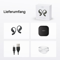 Shokz OpenFit Black + Case
