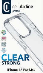 Cellularline Clear Strong Case iPhone 16 Pro Max