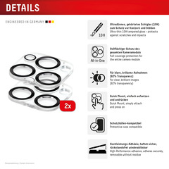 DISPLEX CamGlass All-In-1 iP 16 Pro/16 Pro Max