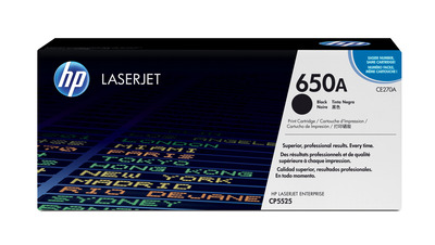 HP Toner CE270A Schwarz (ca. 13.500 Seiten)