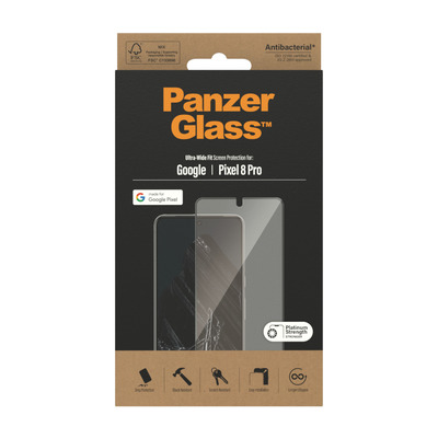 PanzerGlass Google Pixel 8 Pro, UWF w. Aligner