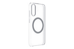 Yuchuan Clear Magnet Case Qi2 für Galaxy S25 Edge, Transparent