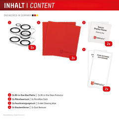 DISPLEX CamGlass All-In-1 iP 15 Pro/15 Pro Max