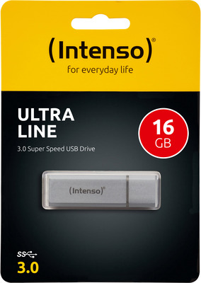 Intenso Speicherstick USB 3.0 Ultra Line 16GB Silber