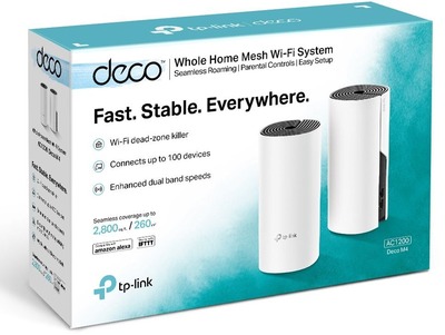 TP-Link Deco M4 AC1200 Whole-Home WLAN Access Point (2er Pack)