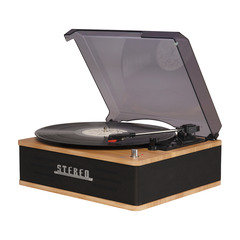 Denver VPB-262LW Retro Plattenspieler mit BT + Lautsprecher