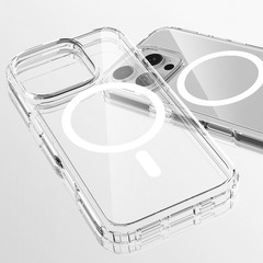 PEDEA MagCase für Apple iPhone 16 Pro, transparent
