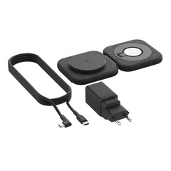 Belkin BoostCharge PRO 2-in-1 magn. Ladestation 15W schwarz