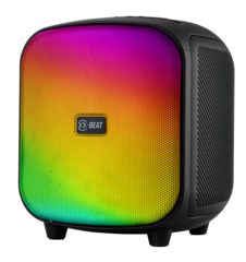 felixx X-BEAT CUBE Schwarz, Bluetooth, Lautsprecher, 11Stunde(n) Akkulaufzeit, USB-C