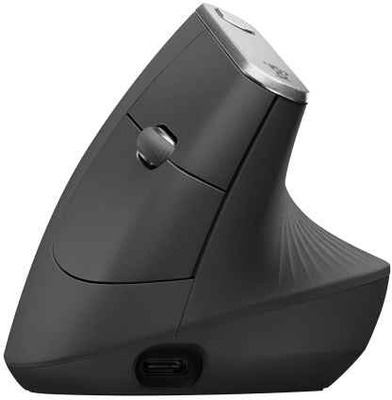 Logitech MX Vertical Wireless Maus schwarz