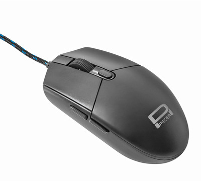 PEDEA Kabelgebundene Maus "FirstOne" bis 2400dpi, schwarz