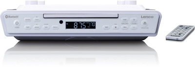 LENCO KCR-150 Küchenradio mit CD-Player, weiß