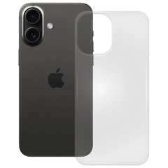 PEDEA Soft TPU Case für Apple iPhone 16 Plus clear