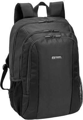 PEDEA Rucksack "First One" 17,3 Zoll (43,9cm), schwarz/grau