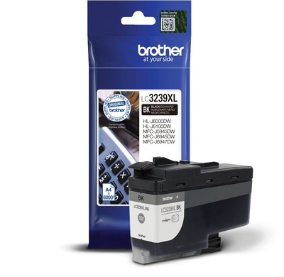 Brother Tintenpatrone LC-3239BK Schwarz (ca. 6000 Seiten)