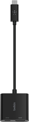 Belkin USB-C auf HDMI-Adapter, 60W PD, schwarz
