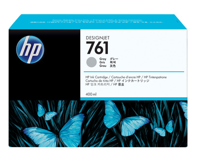 HP 761 Grau DesignJet Druckerpatrone, 400 ml