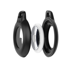 Belkin Secure Holder 1er-Pack wasserfest Apple AirTag, schwarz