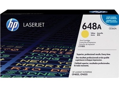 HP Toner 648A CE262A Gelb (ca. 11000 Seiten)
