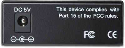 DIGITUS BiDi Gigabit SM Medienkonverter WDM RJ45/SC 20km