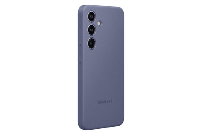 Samsung Silicone Case  S24, Violet + Mobeen Glas