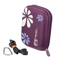 Pedea Hardcase Kameratasche für Kompaktkamera violett