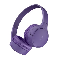Belkin SoundForm Mini BT On-Ear Kopfhörer für Kinder, lila